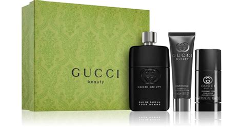 gucci guilty geschenkset|Gucci Guilty Pour Homme EDT gift set.